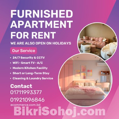Premium 4-Bedroom Furnished Apartment